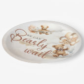 We kunnen nauwelijks wachten op genderneutraal Bab Papieren Bordje (Gekanteld)