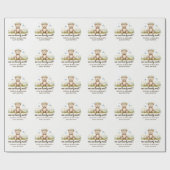 We kunnen nauwelijks wachten op Girly Wildflower B Cadeaupapier (Vlak)