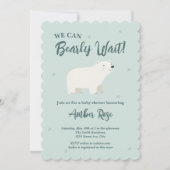 We kunnen nauwelijks wachten op het Baby shower | Kaart (Voorkant)