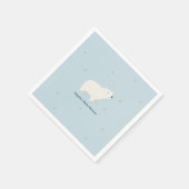 We kunnen nauwelijks wachten op het Baby shower |  Servet (Hoek)