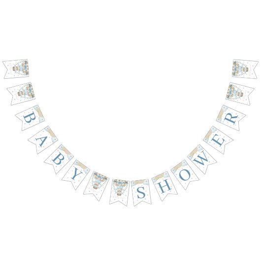 We kunnen nauwelijks wachten op het Baby shower va Vlaggetjes (Alle)