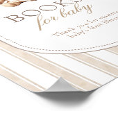 We kunnen nauwelijks wachten op het Baby showers v Poster (Hoek)