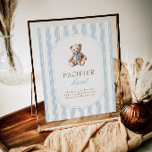 We kunnen nauwelijks wachten op het Baby showers v Poster