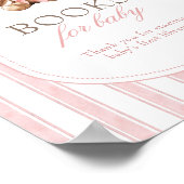 We kunnen nauwelijks wachten op het Baby showers v Poster (Hoek)