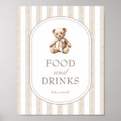 We kunnen nauwelijks wachten op het Baby showers v Poster (Voorkant)