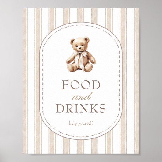 We kunnen nauwelijks wachten op het Baby showers v Poster (Voorkant)