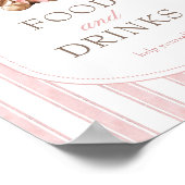 We kunnen nauwelijks wachten op het Baby showers v Poster (Hoek)