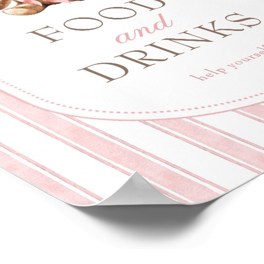 We kunnen nauwelijks wachten op het Baby showers v Poster (Hoek)