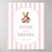 We kunnen nauwelijks wachten op het Baby showers v Poster (Voorkant)