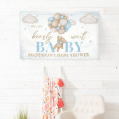 We kunnen nauwelijks wachten op het Baby showers v Spandoek (Insitu)