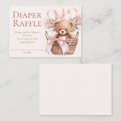 We kunnen nauwelijks wachten op het Beer in de man Informatiekaartje (Voorkant / Achterkant)