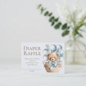 We kunnen nauwelijks wachten op het Beer in de man Informatiekaartje (Staand voorkant)