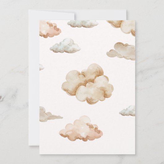 We kunnen nauwelijks wachten op het Cloud Moon Bab Kaart (Achterkant)