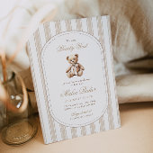 We kunnen nauwelijks wachten op het elegante teddy kaart