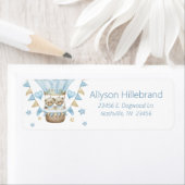 We kunnen nauwelijks wachten op het Twin Boy-retou Etiket (Insitu)