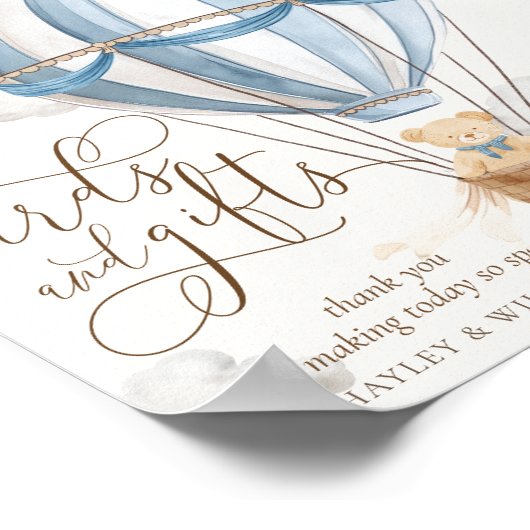 We kunnen nauwelijks wachten op Kaarten en geschen Poster (Hoek)