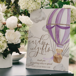 We kunnen nauwelijks wachten op Lila Beer Kaarten Poster