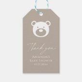 We kunnen nauwelijks wachten op modern minimalisti cadeaulabel (Voorkant)