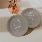 We kunnen nauwelijks wachten op modern minimalisti papieren bordje