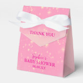 We kunnen nauwelijks wachten op roze hortensia's a bedankdoosjes (Voorkant Zijde)