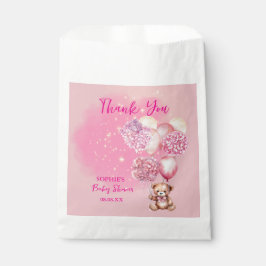 We kunnen nauwelijks wachten op roze hortensia's e bedankzakje