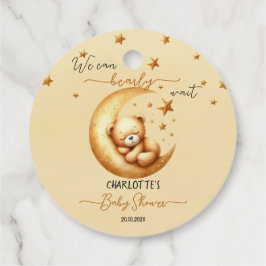 We kunnen nauwelijks wachten op Schattige Baby Bee Bedankjes Labels