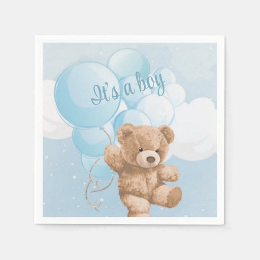 We kunnen nauwelijks wachten op servetten (Voorkant)