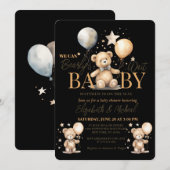 We kunnen nauwelijks wachten op thema Baby shower  Kaart (Voorkant / Achterkant)