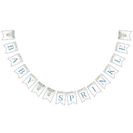 We kunnen nauwelijks wachten op Twin Boy Baby Spri Vlaggetjes