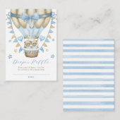 We kunnen nauwelijks wachten op Twin Boy Luier Raf Informatiekaartje (Voorkant / Achterkant)