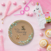 We kunnen nauwelijks wachten! papieren bordje (Feest)