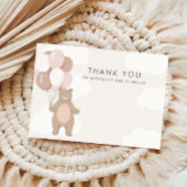 We kunnen nauwelijks wachten | Roze meisjes Bedankkaart