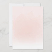 We kunnen nauwelijks wachten Roze teddybeer babysh Kaart (Achterkant)