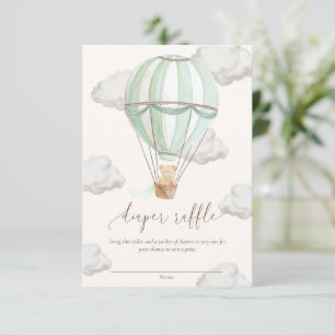 We Kunnen Nauwelijks Wachten Teddibeer Luier Raffl Kaart