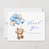 We kunnen nauwelijks wachten Teddy Bear Bedankt Op (Voorkant)