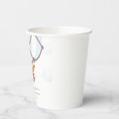 We kunnen nauwelijks wachten! Teddybeer in hete lu Papieren Bekers (Links)