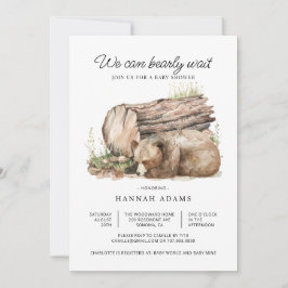 We kunnen nauwelijks wachten tot het Baby shower Kaart