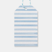 We kunnen nauwelijks wachten Twin Boy bedankt Cadeaulabel (Achterkant)