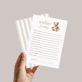 We kunnen nauwelijks wachten wensen voor Baby spel