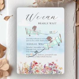 We kunnen nauwelijks wachten! Wildflower, Baby sho Kaart