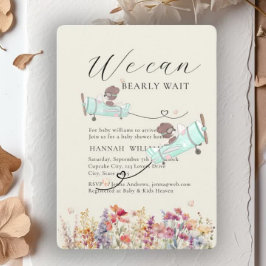 We kunnen nauwelijks wachten! Wildflower, Baby sho Kaart