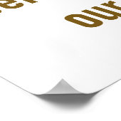 We kunnen niet alleen voor onszelf leven - Unity Q Poster (Hoek)