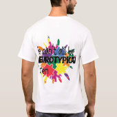 We kunnen niet allemaal neurotypisch Karen Funny M T-shirt (Achterkant)