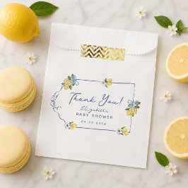 We kunnen niet wachten om je te knuffelen Lemon Ba Bedankzakje