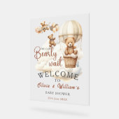 We kunnen niet wachten tot Boho genderneutraal is Acryl Bord (Hoek)