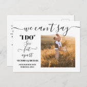 We kunnen niet zeggen dat ik doe zes meter uit elk briefkaart (Voorkant / Achterkant)