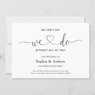 We kunnen niet zeggen dat we uitgestelde aankondig kaart