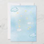 We kunnen nog lang wachten op baby shower kaart (Achterkant)