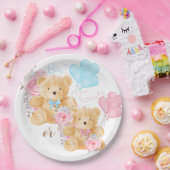 We kunnen nog lang wachten op Gender Reveal Papieren Bordje (Feest)