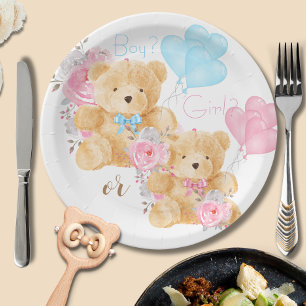 We kunnen nog lang wachten op Gender Reveal Papieren Bordje